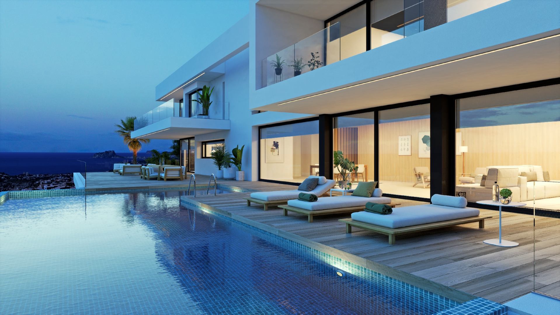 Villa contemporaine de luxe en bord de mer — à vendre via Equinoxe Prestige Immobilier